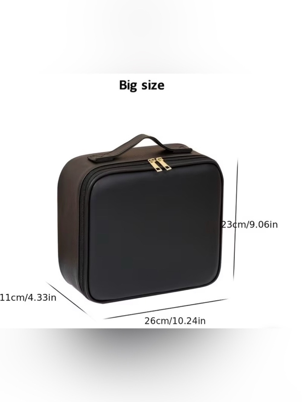 Lighted Travel Makeup Case organizer